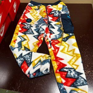 Jordan Mens Multicolor Essentials Mountainside Pockets Fleece Sweatpants Size XL